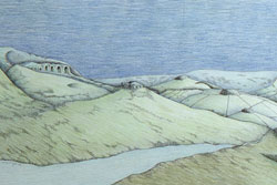 Rosedale with the Old Kilns by Carolyn Smith
